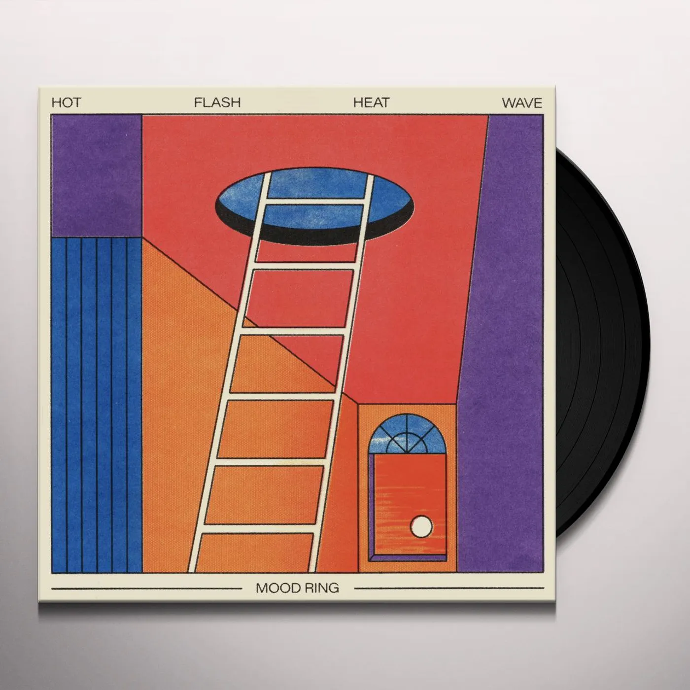 Hot Flash Heat Wave MOOD RING Vinyl Record