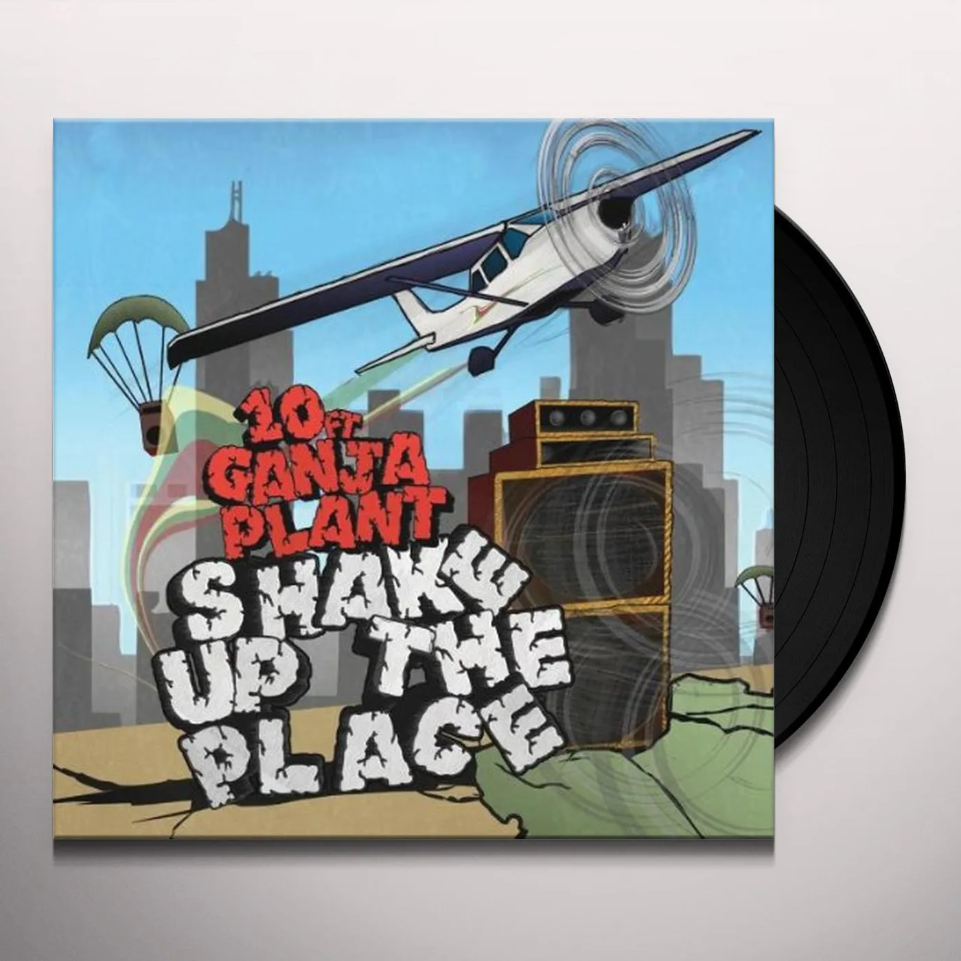 10 Ft. Ganja Plant SHAKE UP THE PLACE Vinyl Record