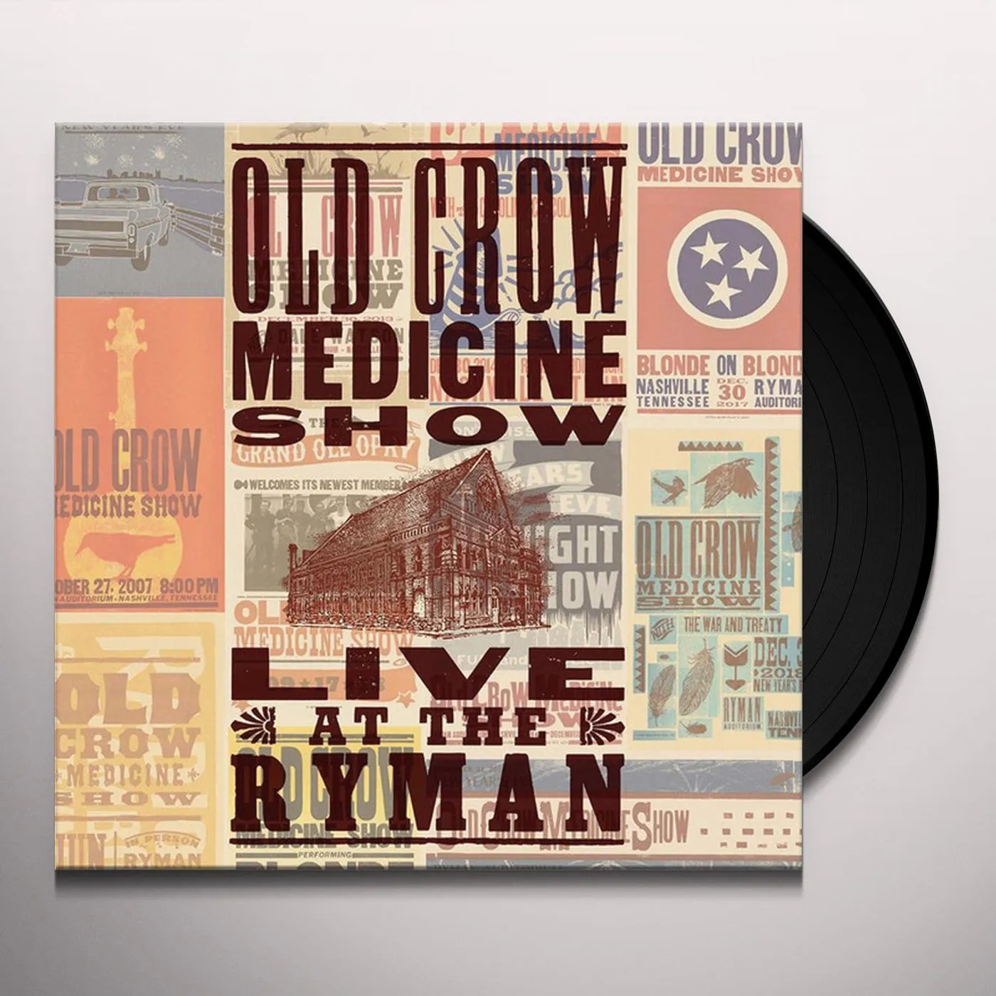 Old Crow Medicine Show Live at The Ryman Vinyl Record