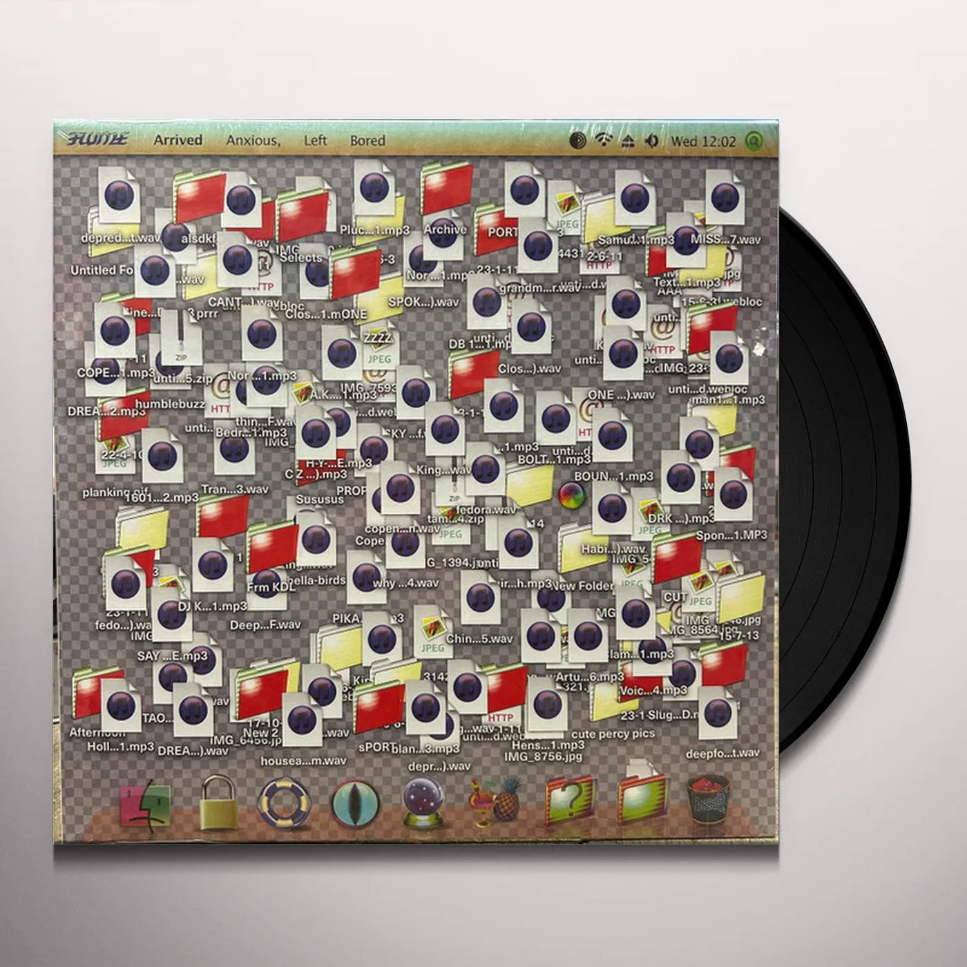 Flume ARRIVED ANXIOUS, LEFT BORED Vinyl Record