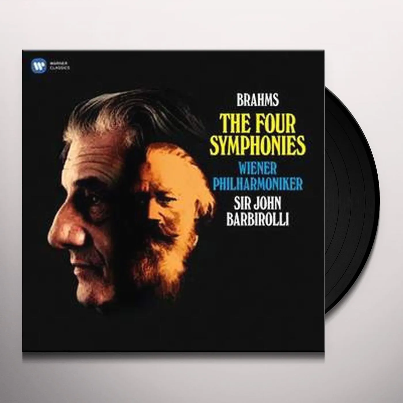 Wiener Philharmoniker/Sir John Barbirolli BRAHMS: THE 4 SYMPHONIES Vinyl Record