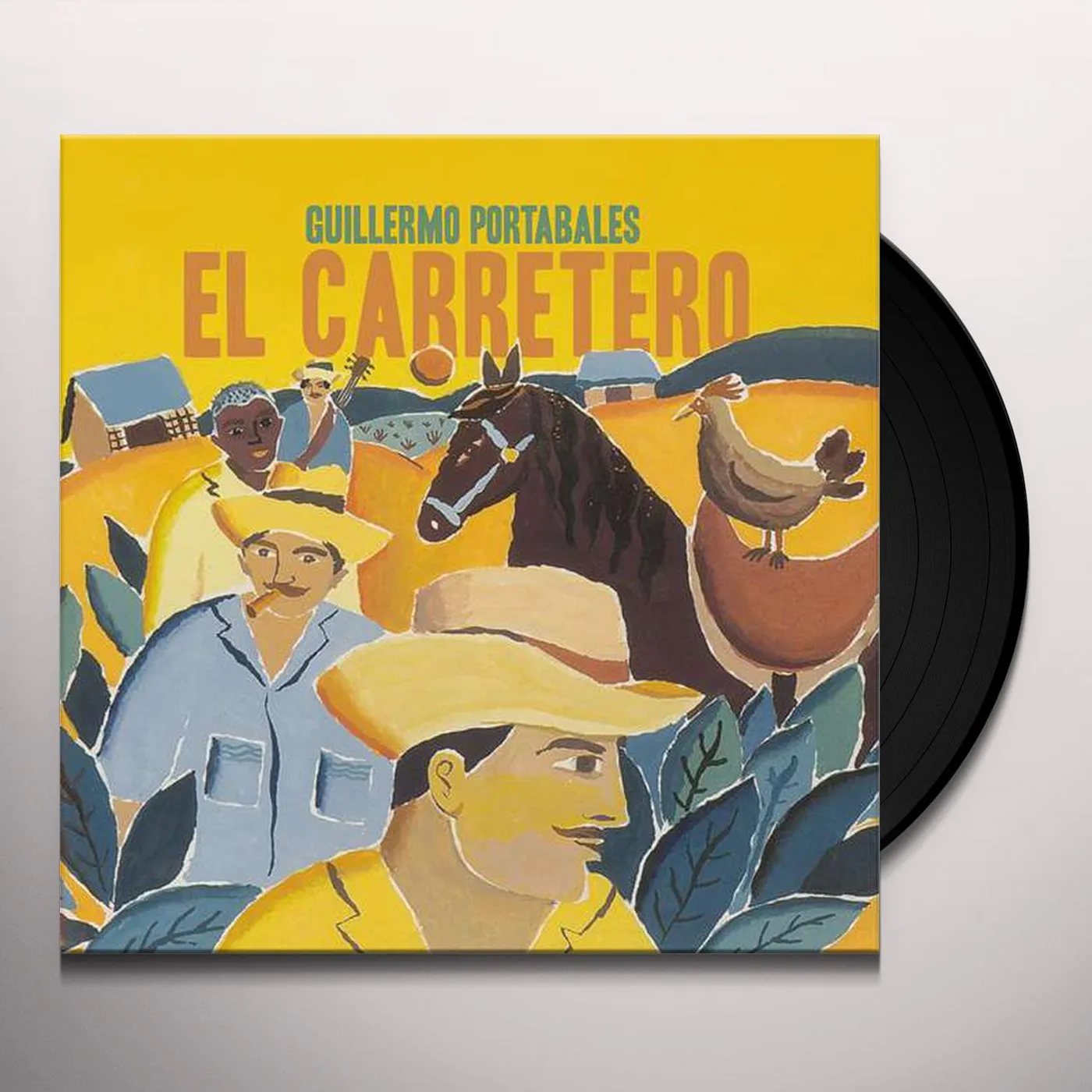 Guillermo Portabales El Carretero Vinyl Record