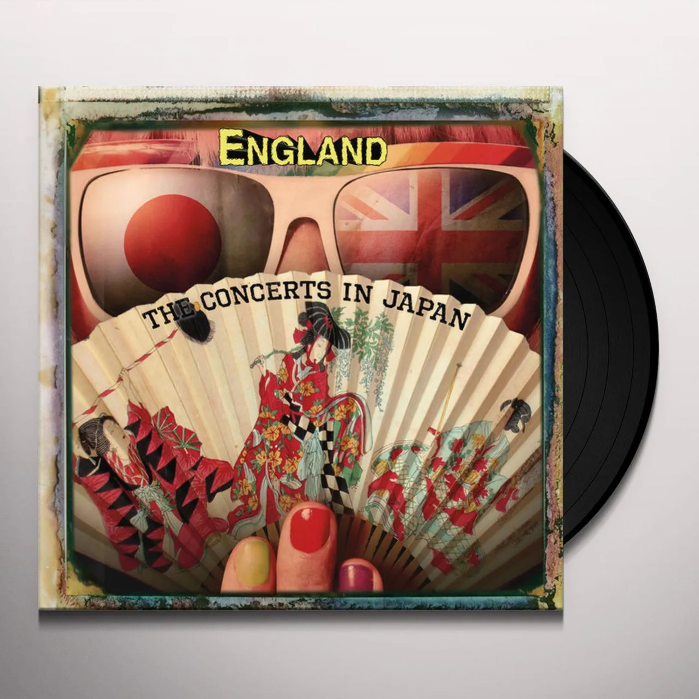 England CONCERTS IN JAPAN Vinyl Record