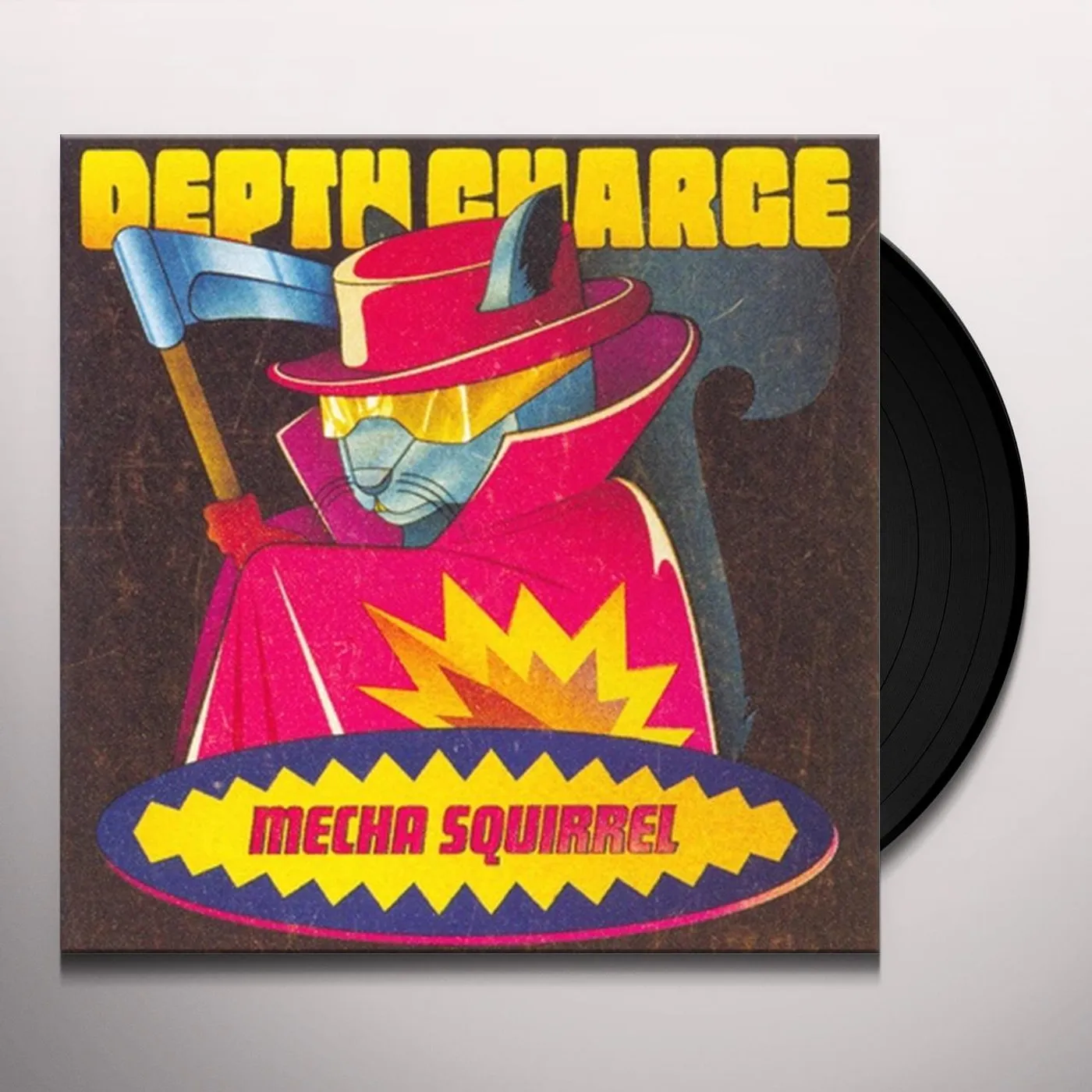 Depth Charge Mecha Squirrel Vinyl Record