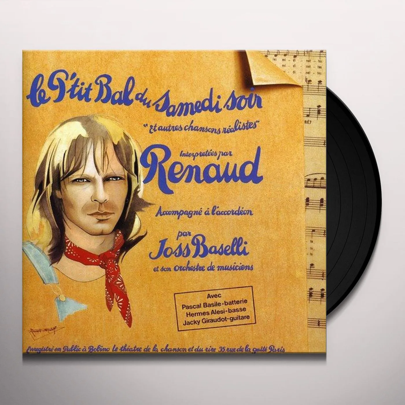 Renaud LIVE PTIE BAL DU SAMEDI SO Vinyl Record