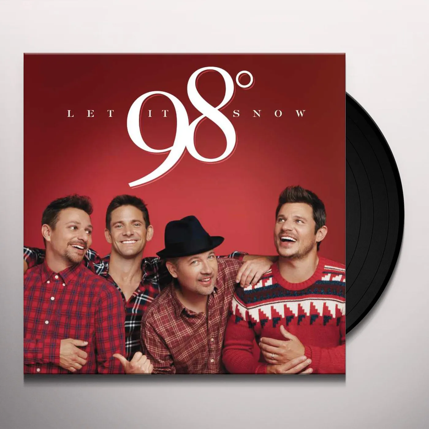 98 Degrees Let It Snow Vinyl Record