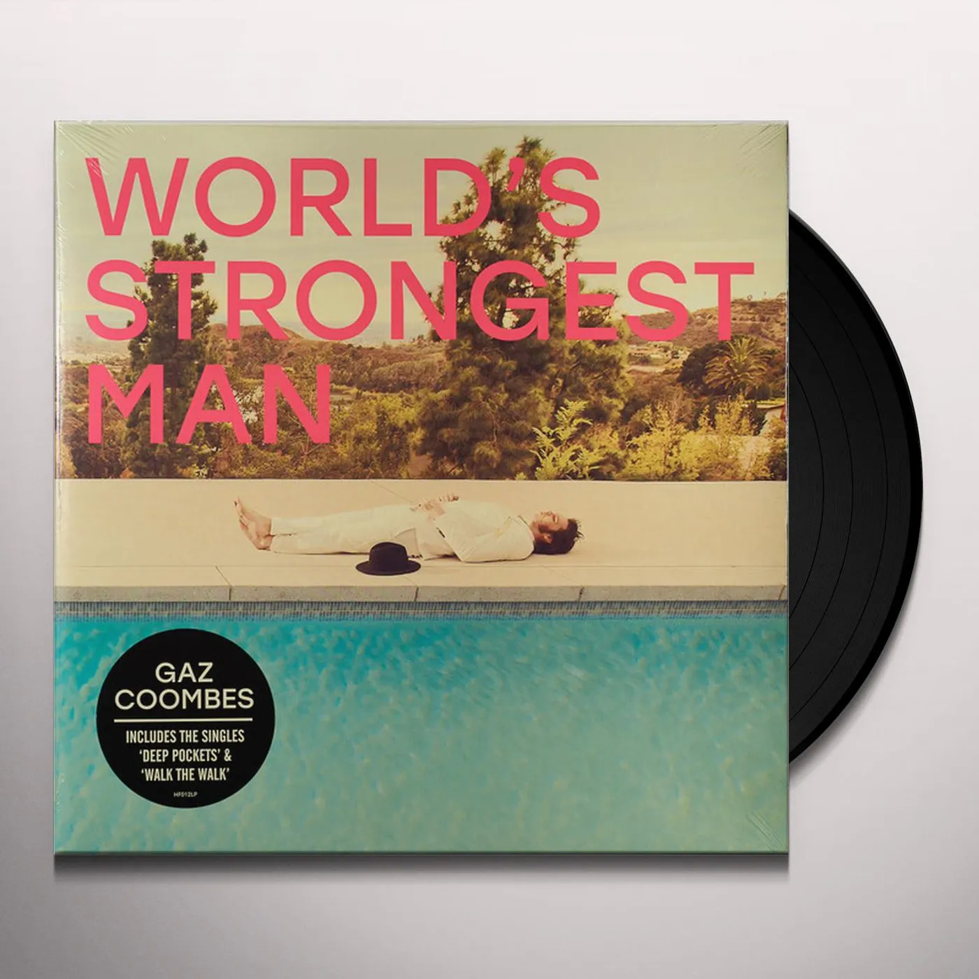 Gaz Coombes WORLD'S STRONGEST MAN (BLACK LP) Vinyl Record