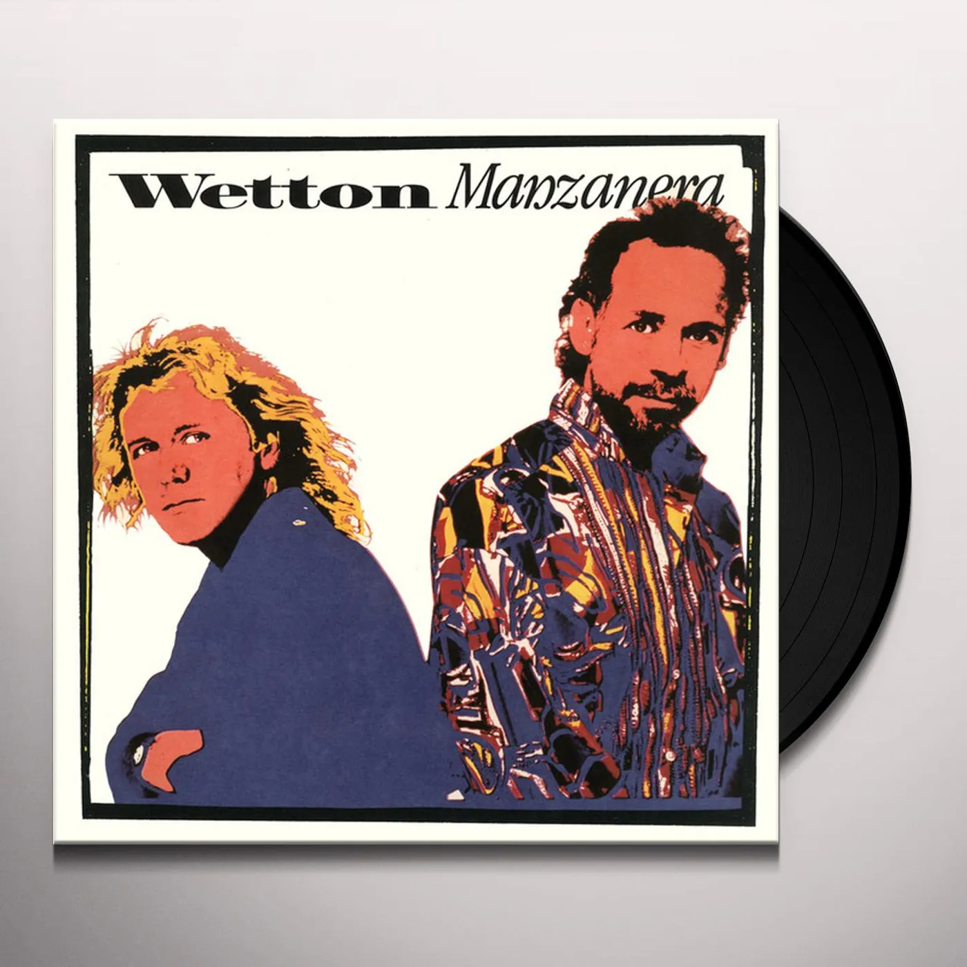 Wetton Manzanera Vinyl Record