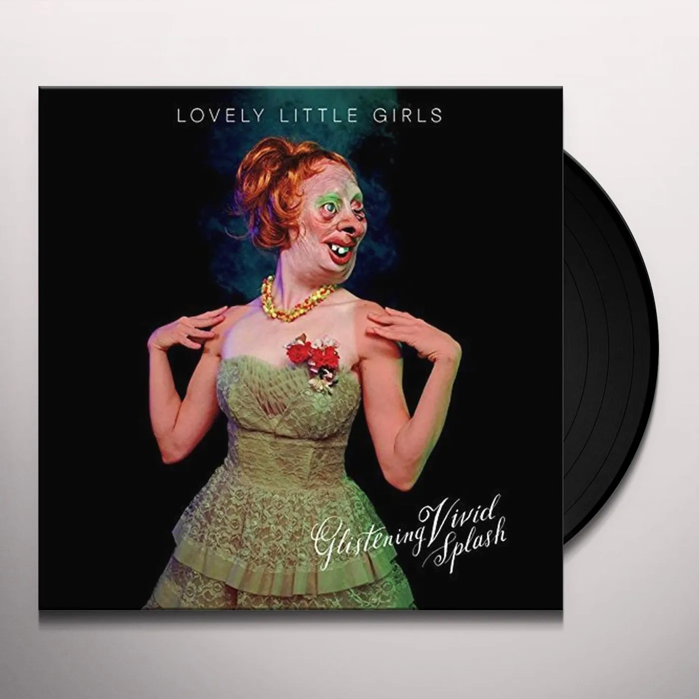 Lovely Little Girls Glistening Vivid Splash Vinyl Record