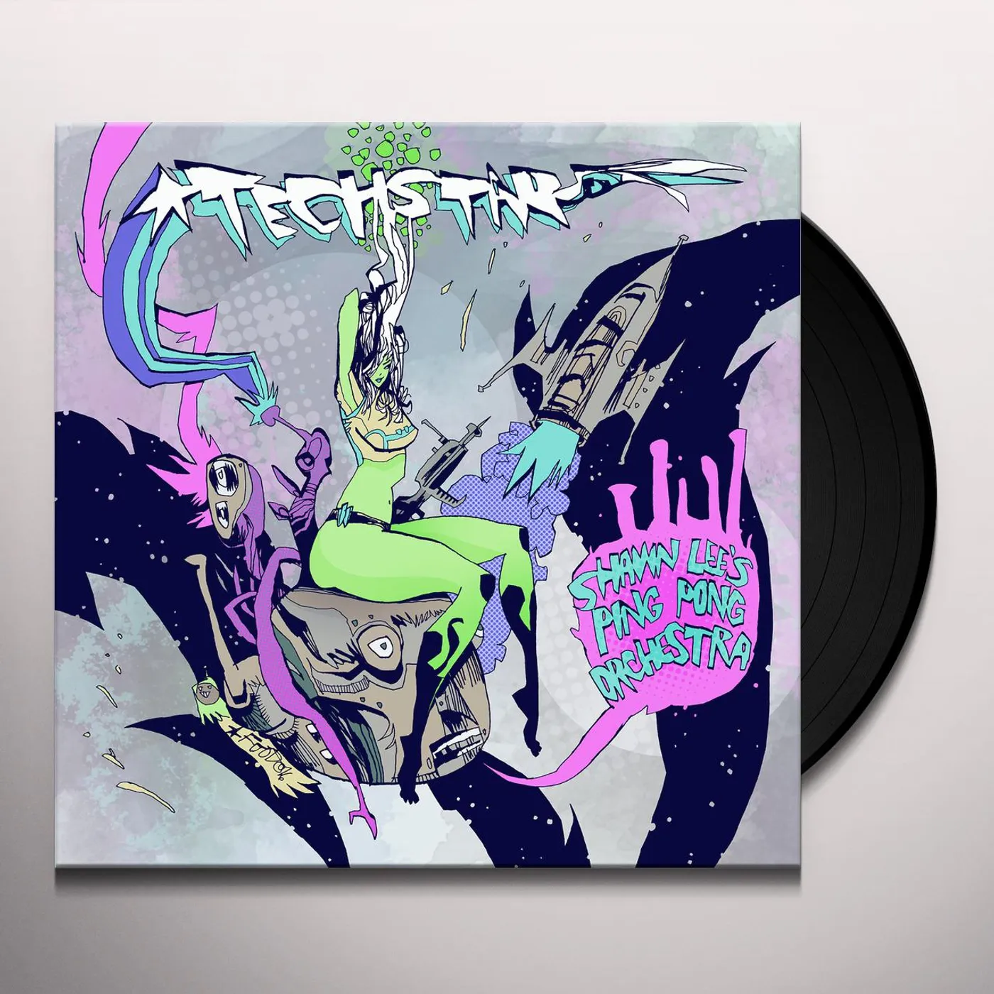 Shawn Lee's Ping Pong Orchestra TECHSTAR / Original Soundtrack Vinyl Record