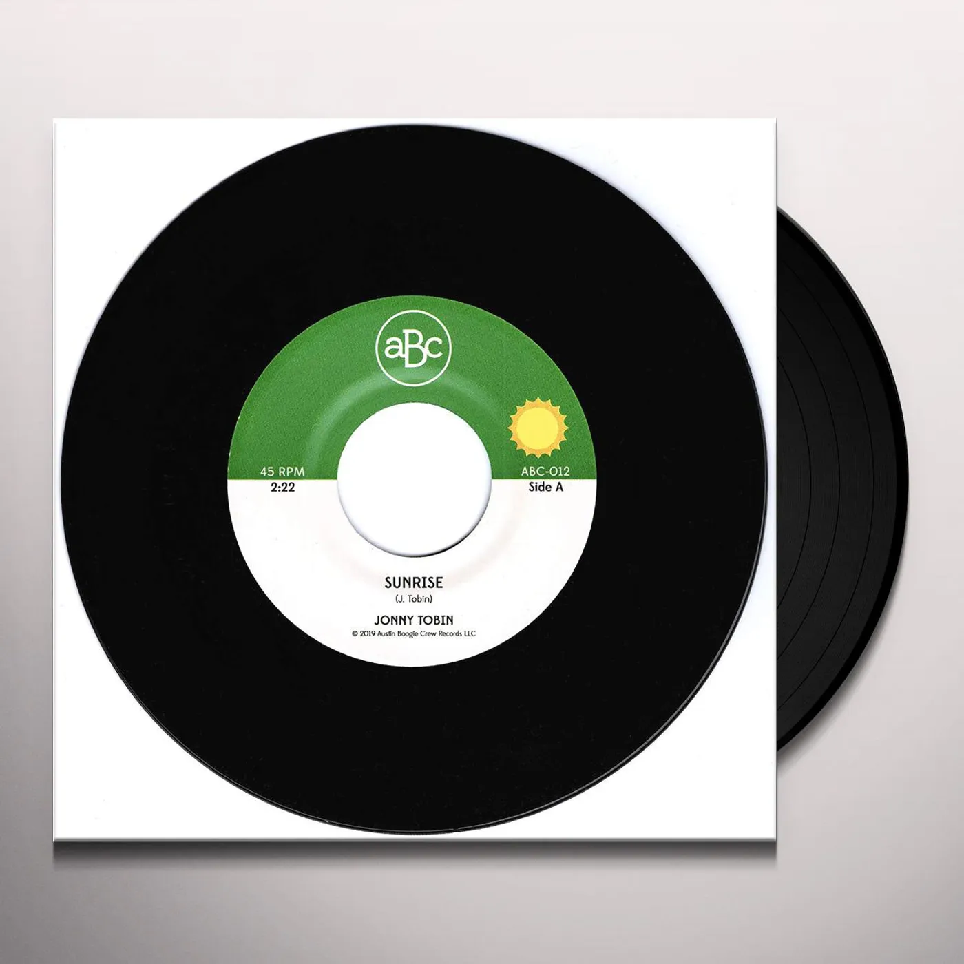 Jonny Tobin SUNRISE / SUPER GENESIS Vinyl Record