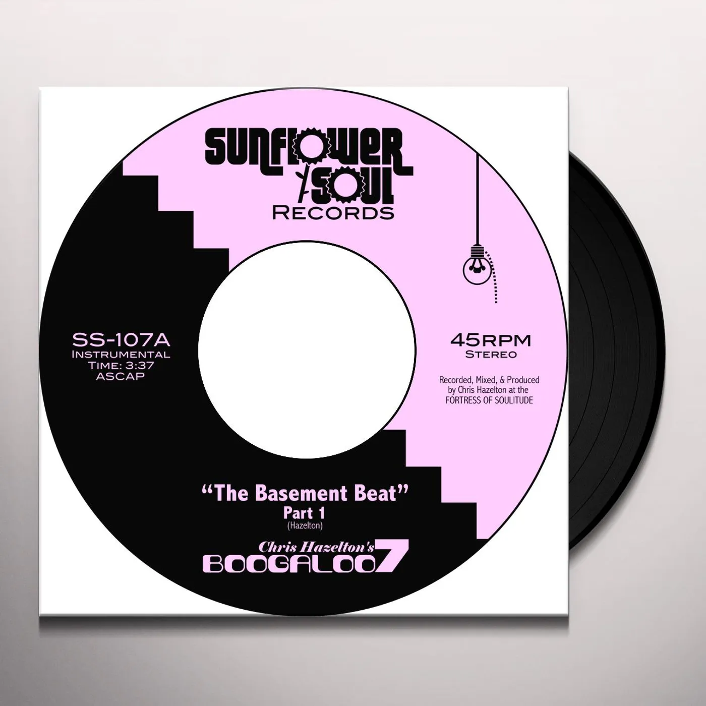 Chris Hazelton's Boogaloo 7 BASEMENT BEAT PARTS 1 & 2 Vinyl Record