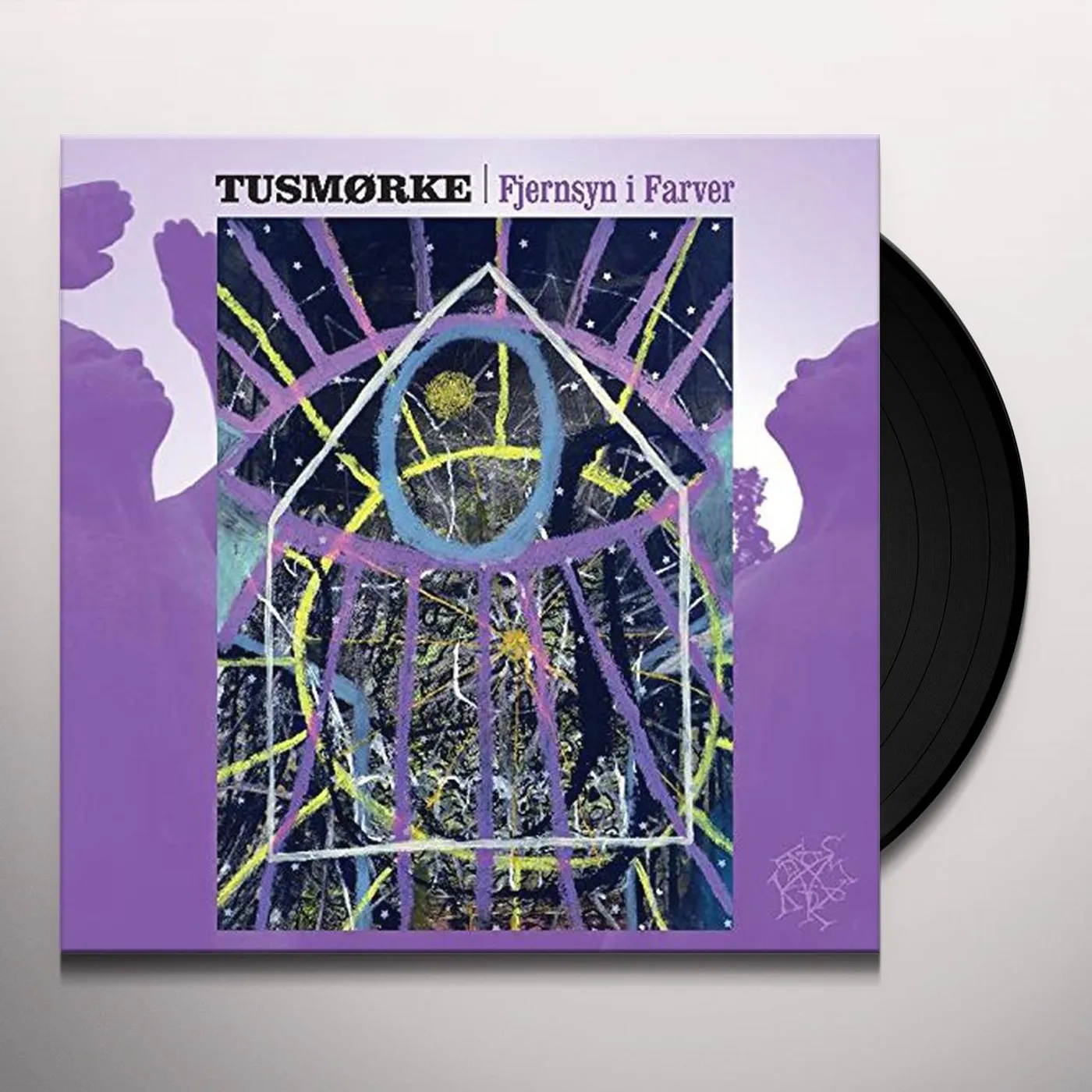 Tusmorke  Fjernsyn i farver Vinyl Record