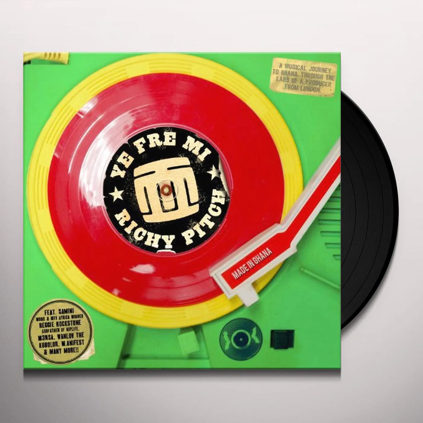 YE FRE MI RICHY PITCH Vinyl Record - Sweden Release