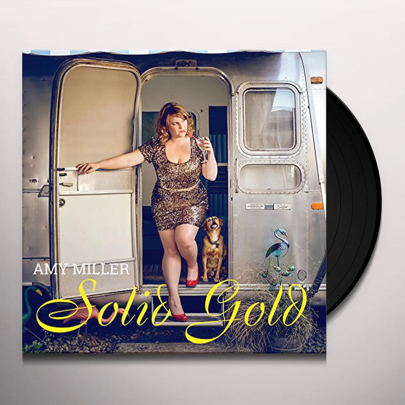 Amy Miller Solid Gold Vinyl Record