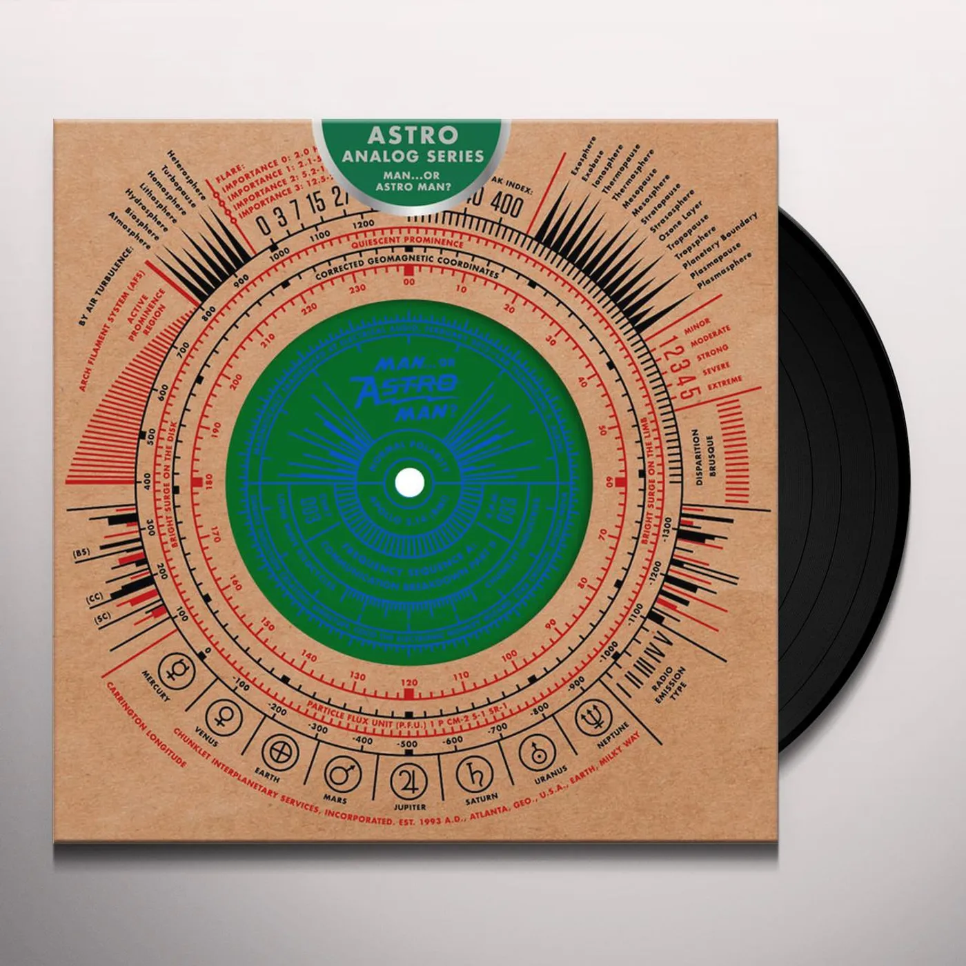 Man Or Astro-Man? ANALOG SERIES 2 Vinyl Record