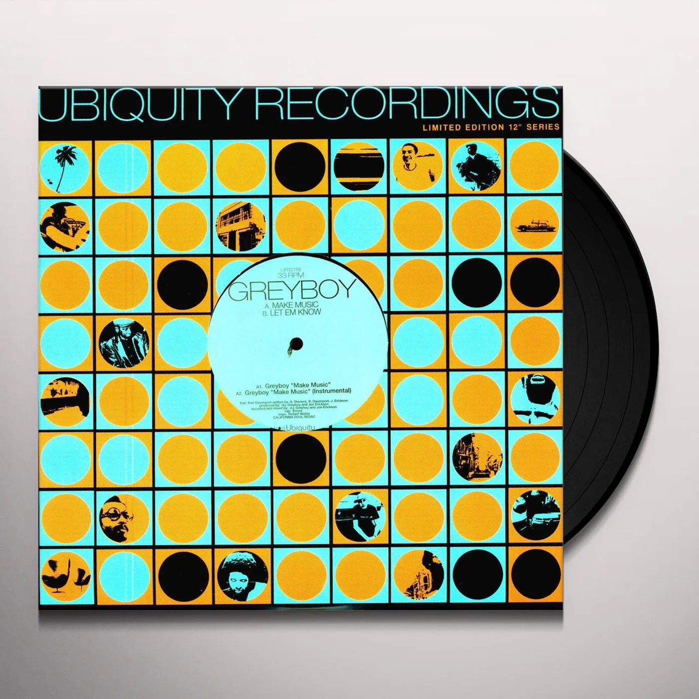 Greyboy WE MAKE MUSIC / LET EM KNOW (SINGLE) Vinyl Record