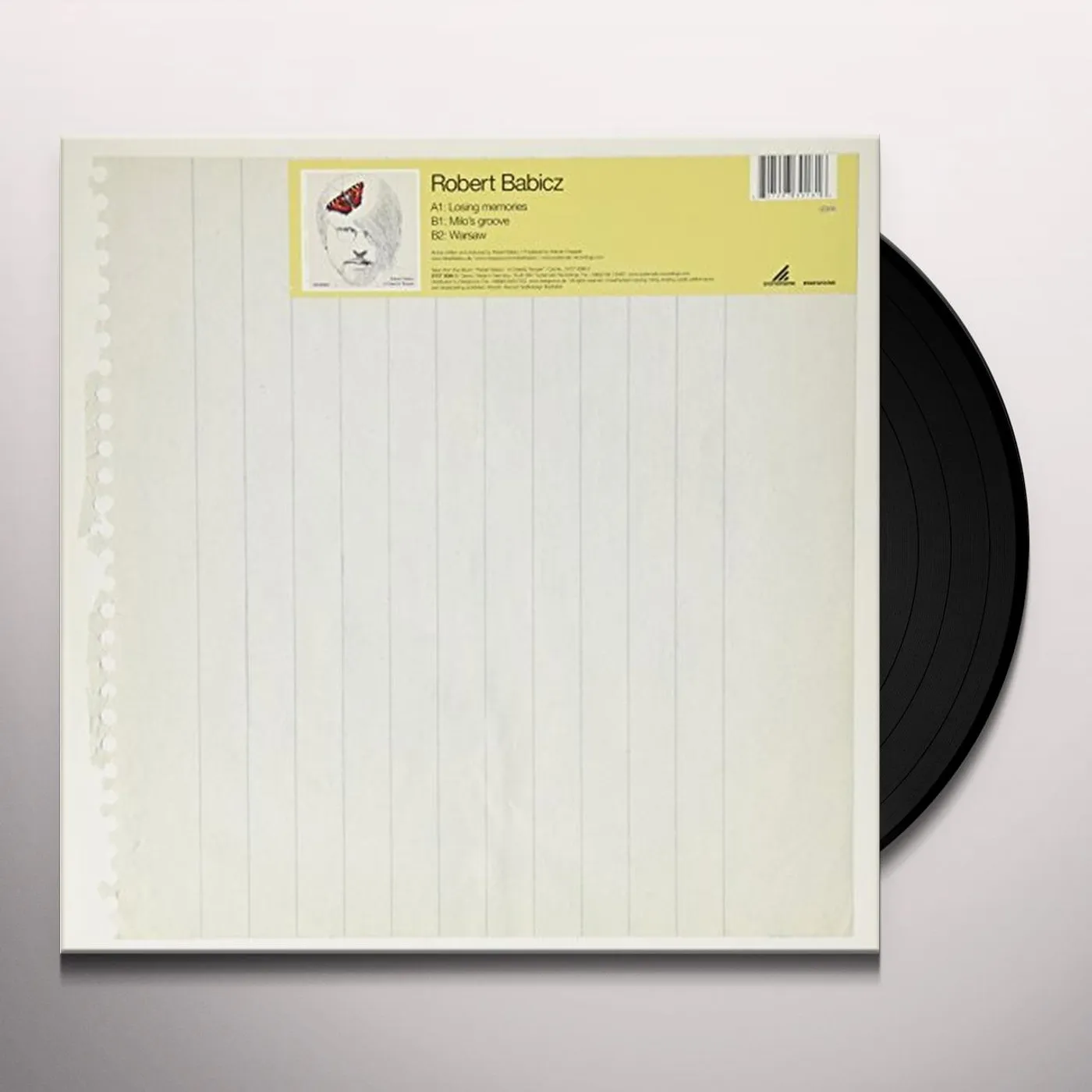 Robert Babicz LOSING MEMORIES / MILO'S GROOVE / WARSAW Vinyl Record
