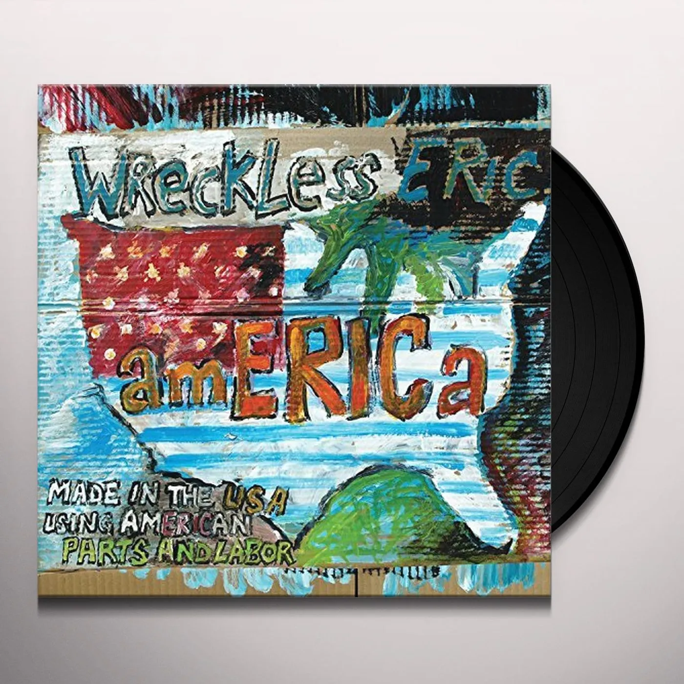 Wreckless Eric AmERICa Vinyl Record