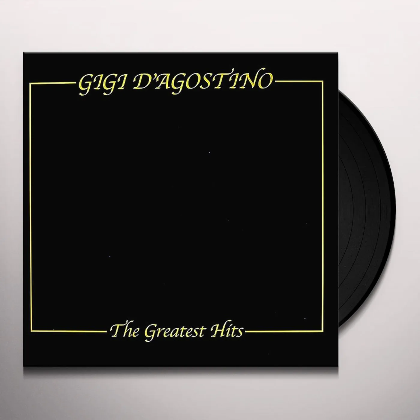 Gigi D'Agostino GREATEST HITS Vinyl Record