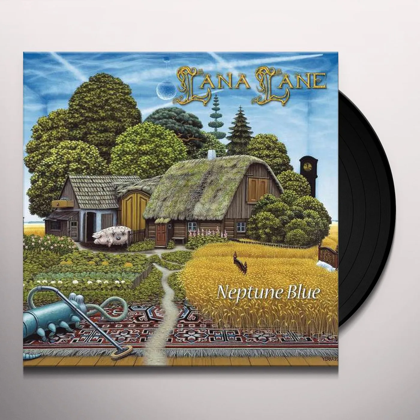 Lana Lane Neptune Blue Vinyl Record