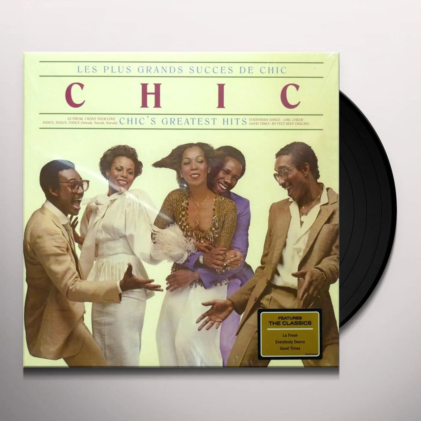 LES PLUS GRANDS SUCCES DE CHIC: CHIC'S GREATEST HITS Vinyl Record