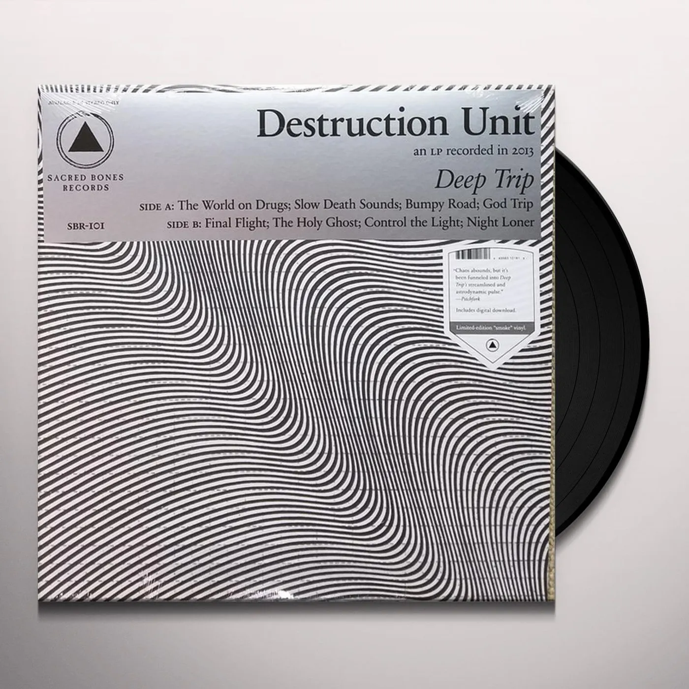 Destruction Unit DEEP TRIP (SMOKE VINYL) Vinyl Record
