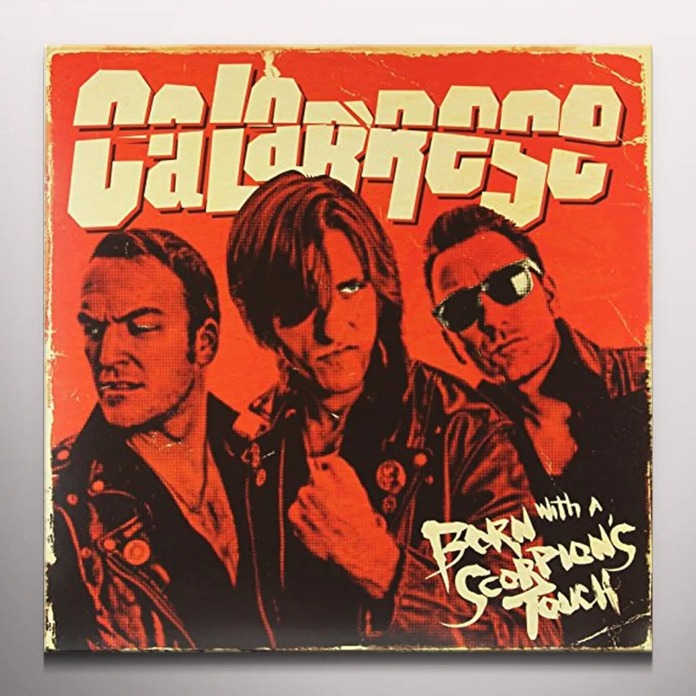 Calabrese BORN WITH A SCORPION'S TOUCH Vinyl Record - Blue Vinyl