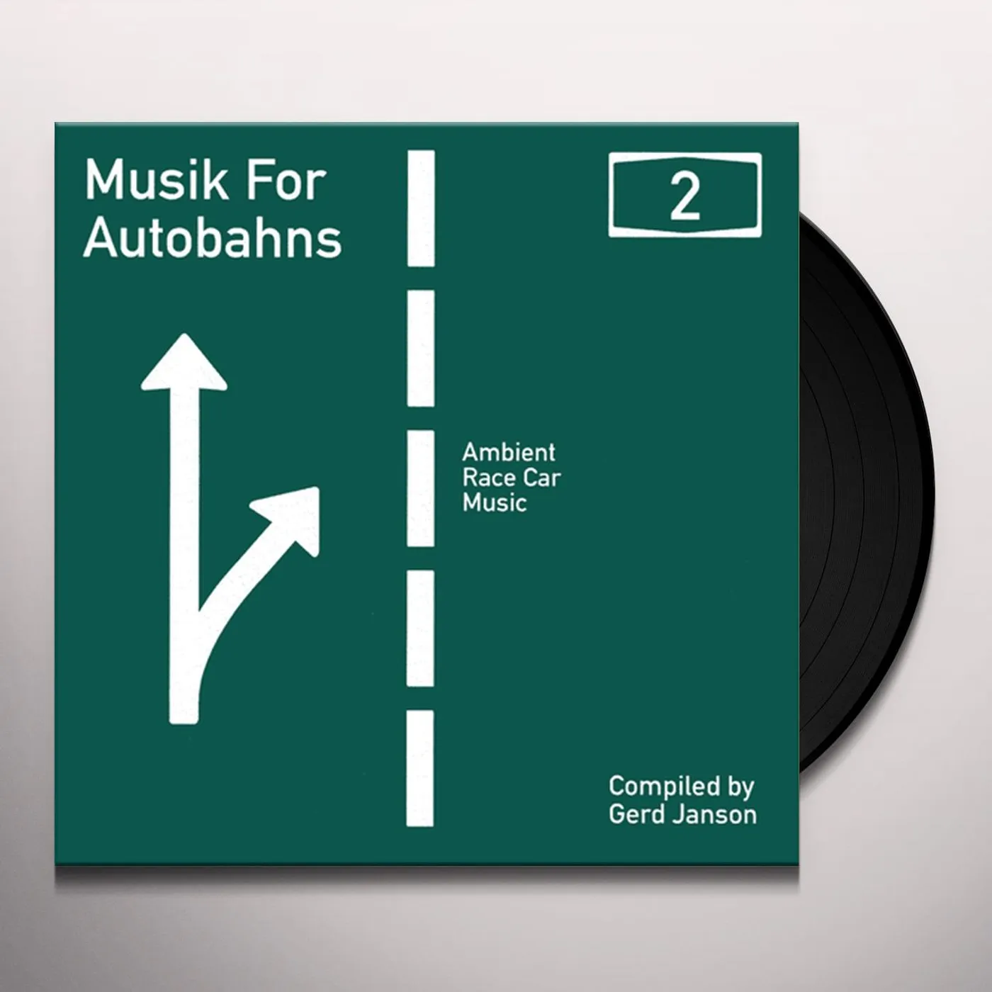 Gerd Janson MUSIK FOR AUTOBAHNS 2: AMBIENT RACE CAR MUSIC Vinyl Record