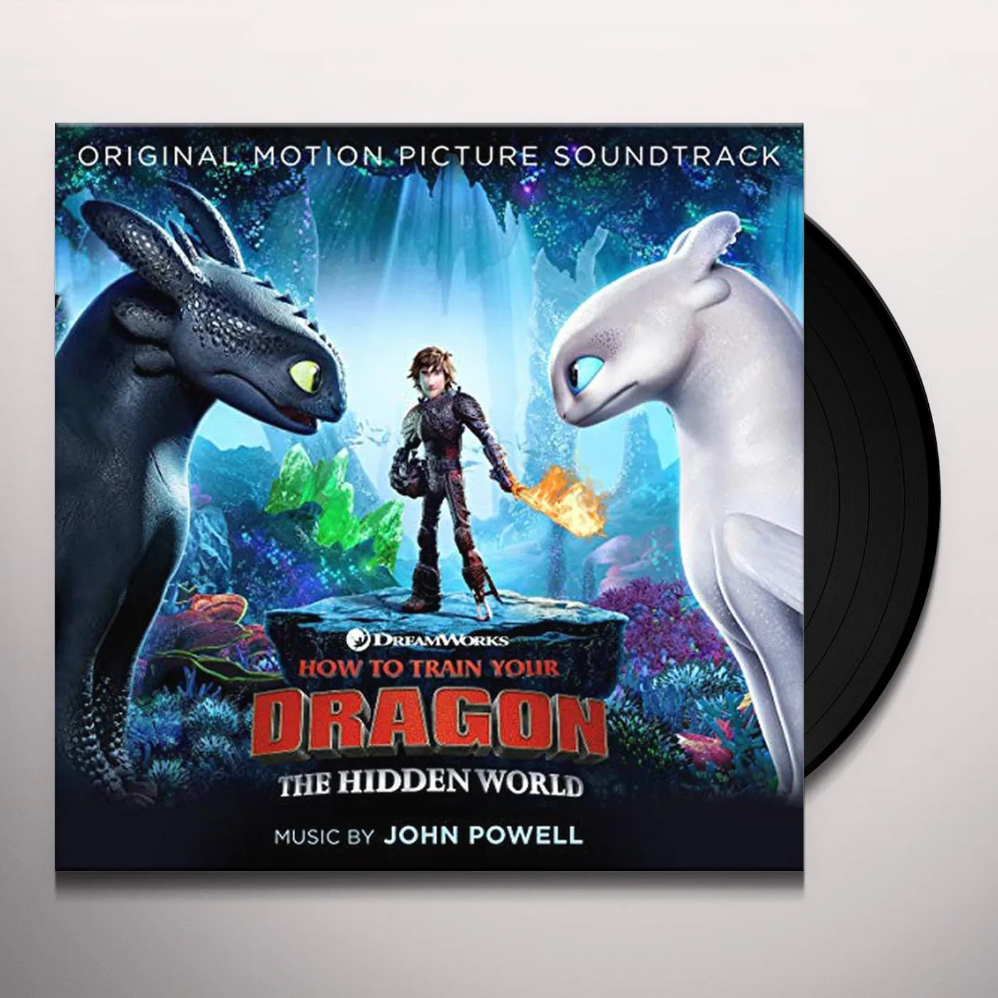 John Powell HOW TO TRAIN YOUR DRAGON 3: THE HIDDEN WORLD Original Soundtrack (2LP/1-BLUE/1-RED VINYL/180G/LIMITED) Vinyl Record