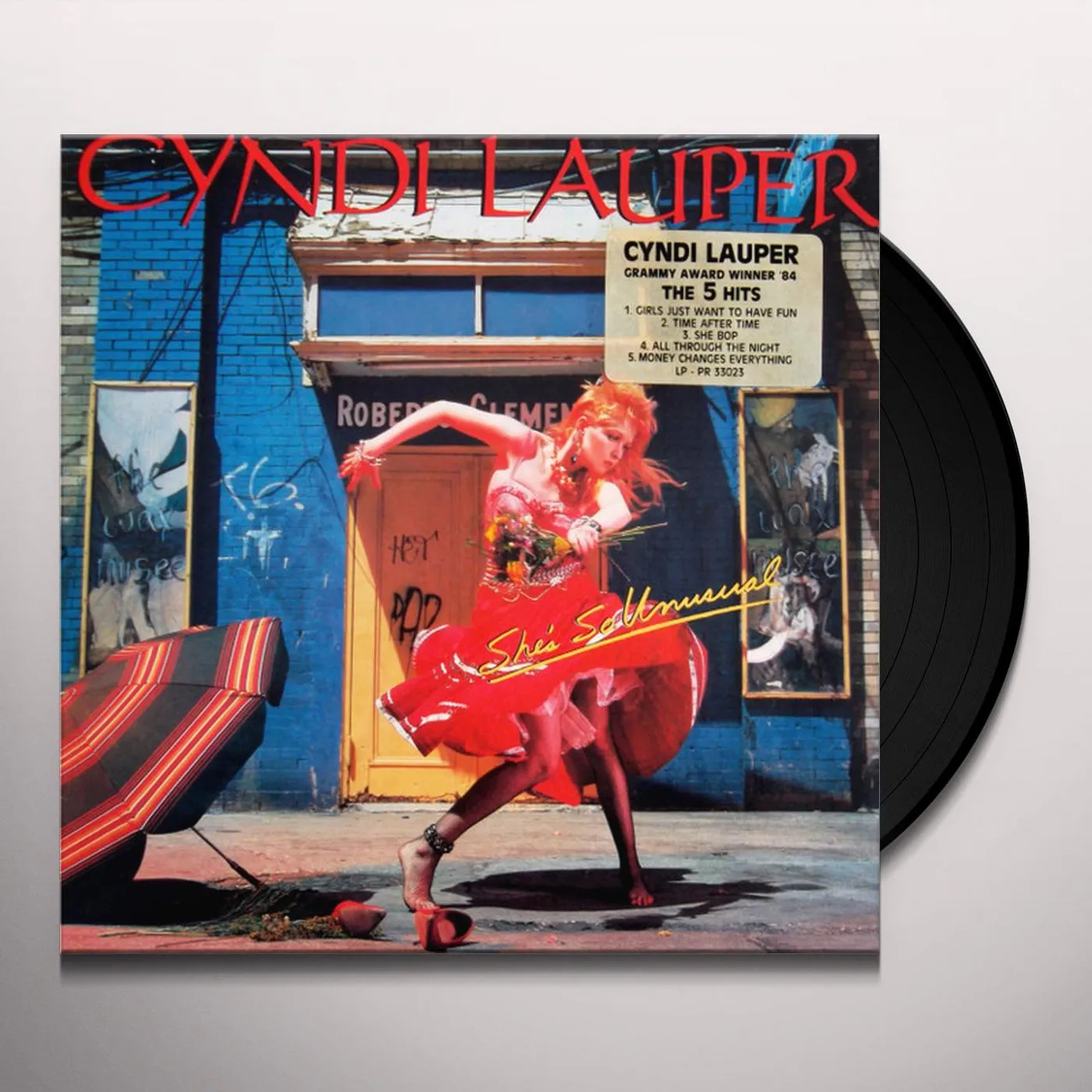 Cyndi Lauper SHE'S SO UNUSUAL Vinyl Record