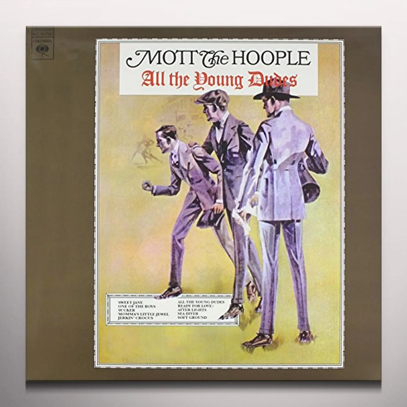 Mott The Hoople All The Young Dudes Vinyl Record