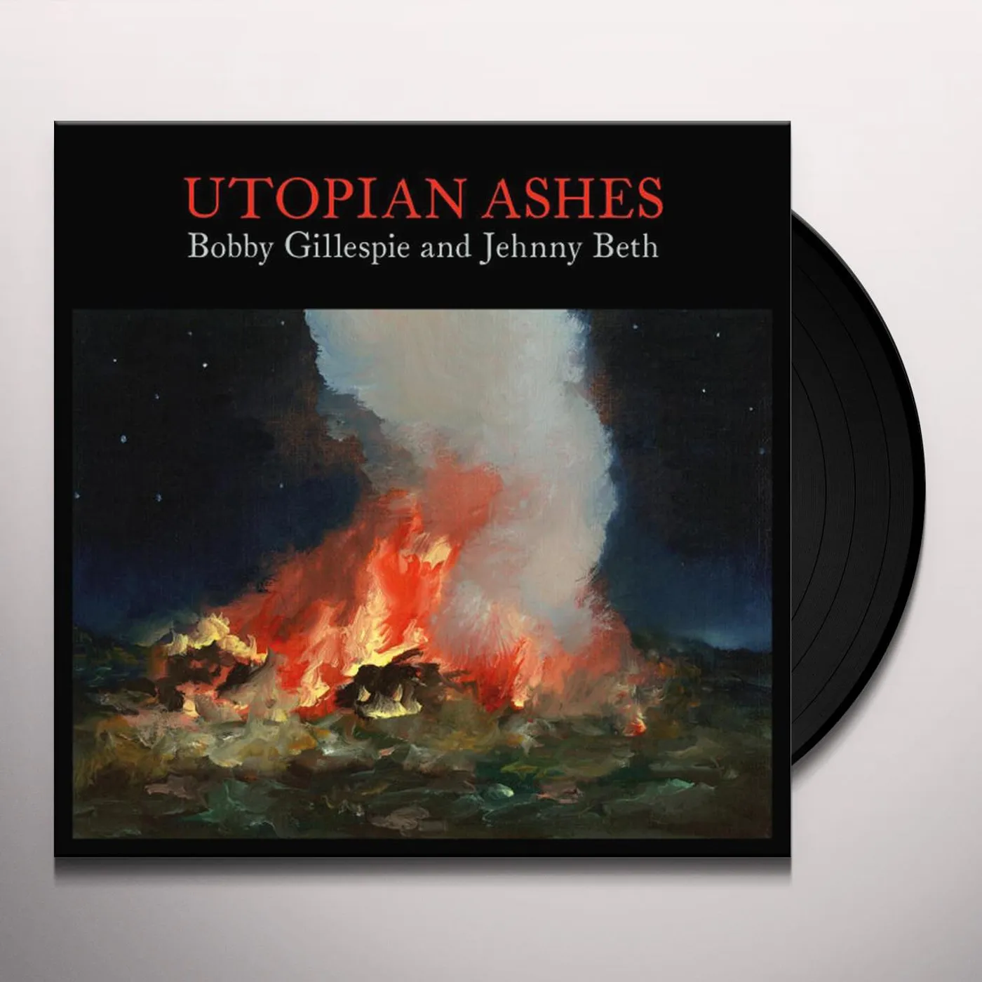 Bobby Gillespie / Jehnny Beth Utopian Ashes Vinyl Record
