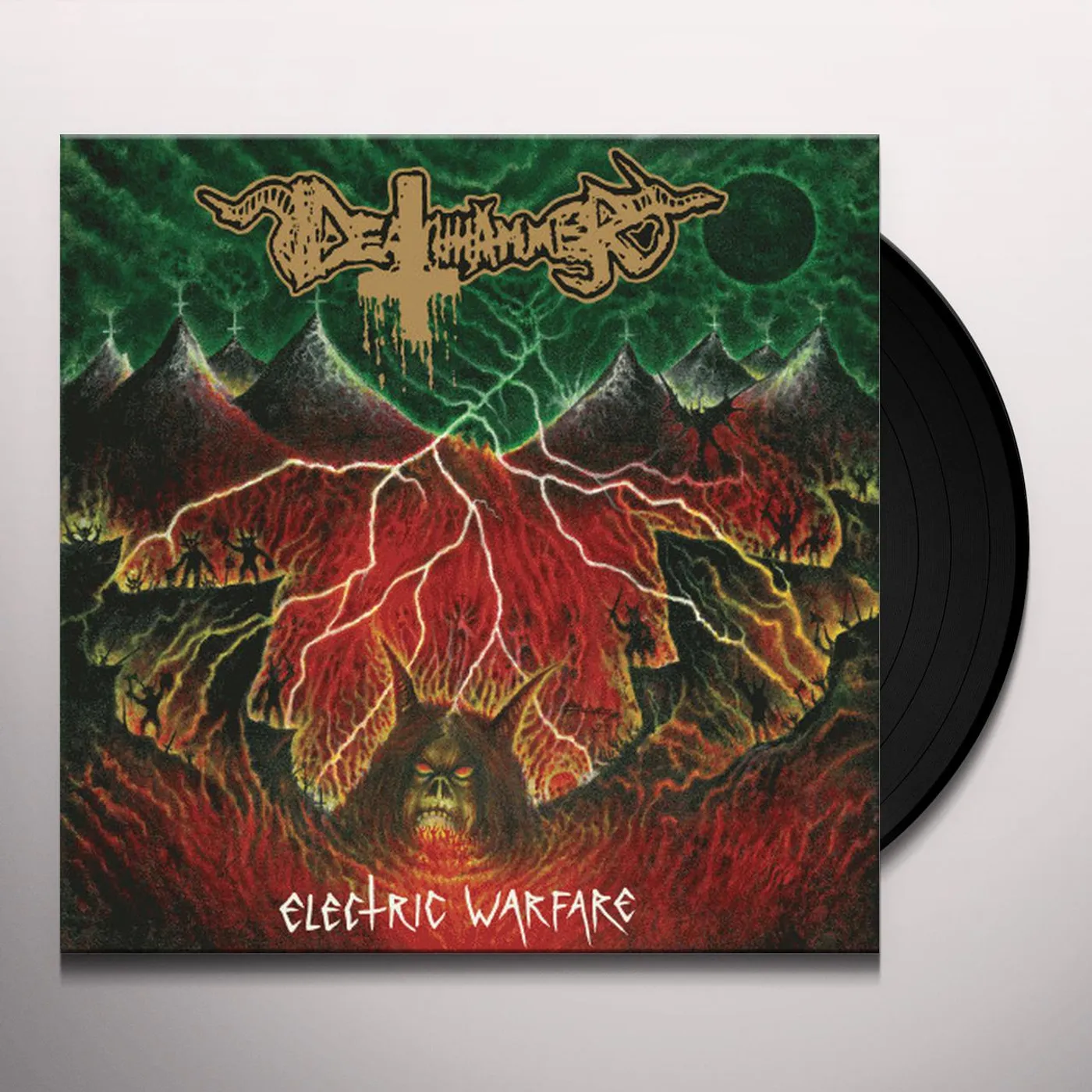 Deathhammer Electric Warfare Vinyl Record