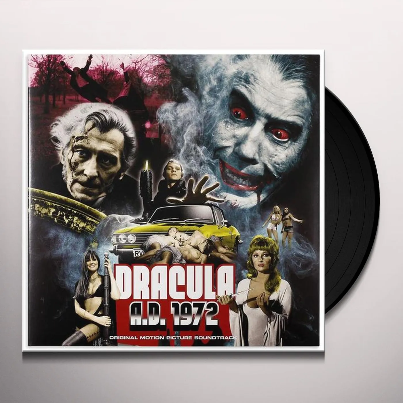 Mike Vickers DRACULA A.D. 1972 / Original Soundtrack Vinyl Record