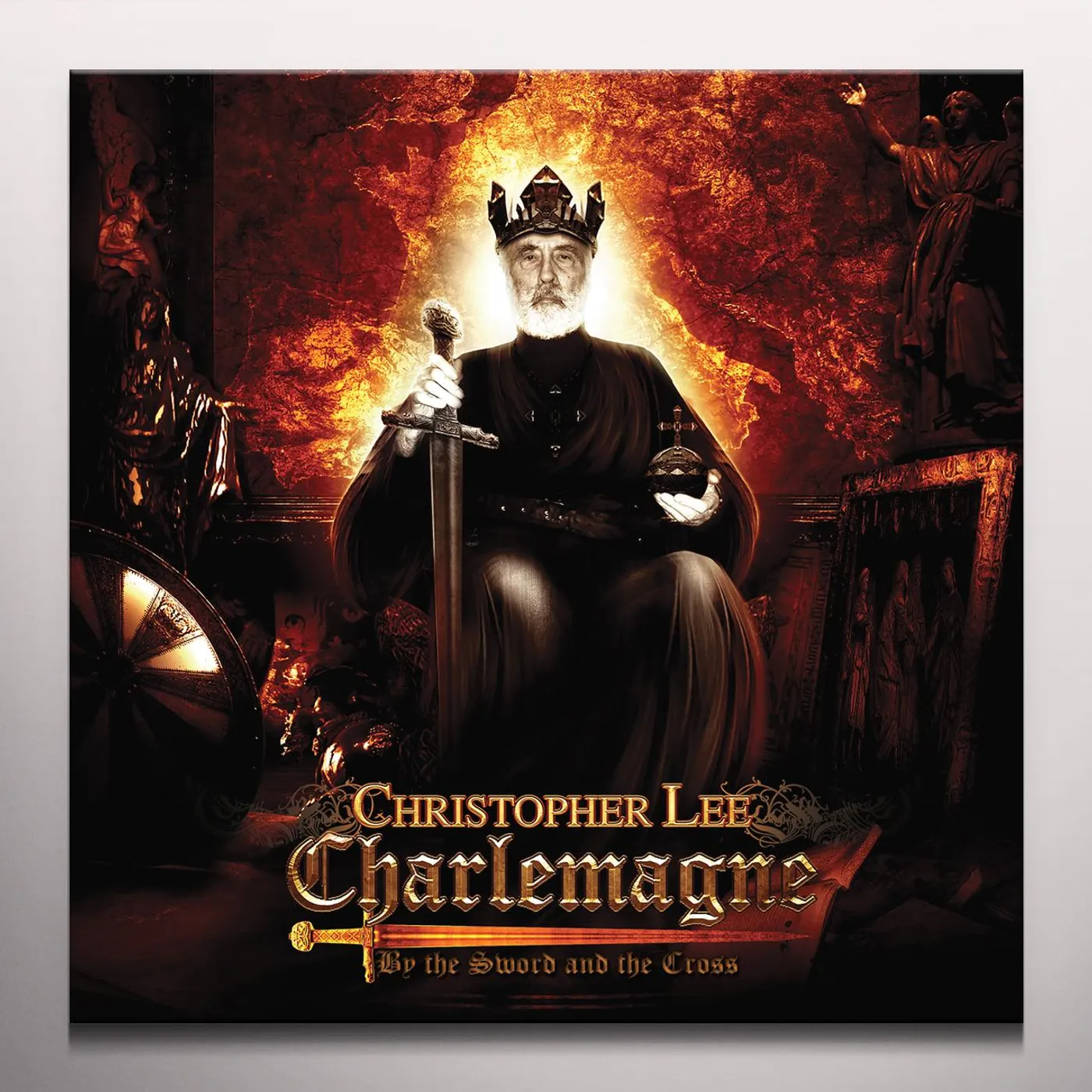 Christopher Lee BY THE SWORD & THE CROSS Vinyl Record