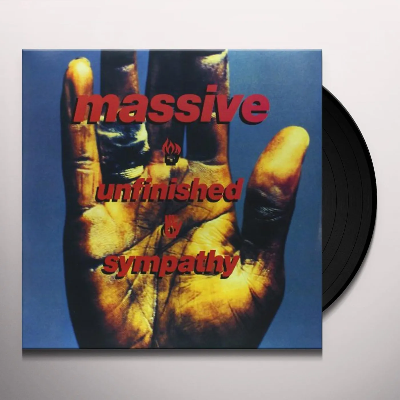 Massive Attack UNFINISHED SYMPATHY Vinyl Record - Holland Release