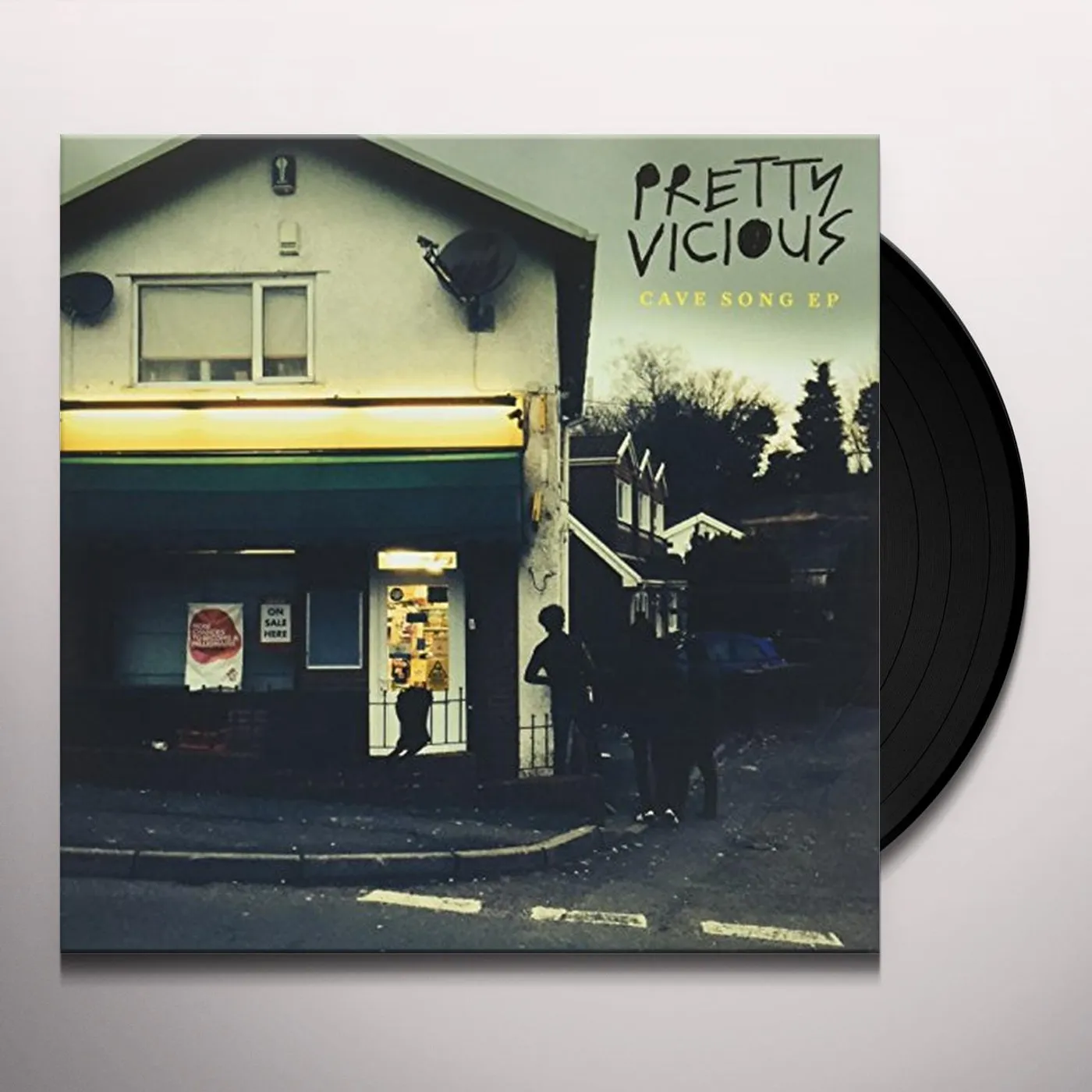 Pretty Vicious CAVE SONG  (EP) Vinyl Record - 10 Inch Single, UK Release