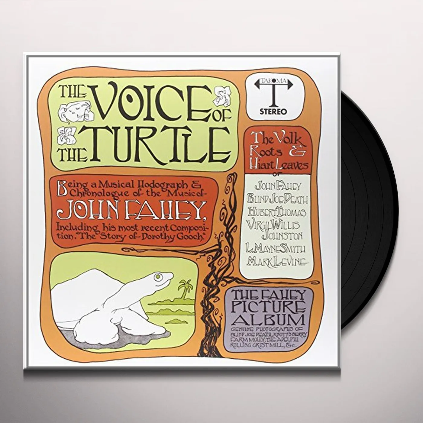 John Fahey VOICE OF TURTLE Vinyl Record