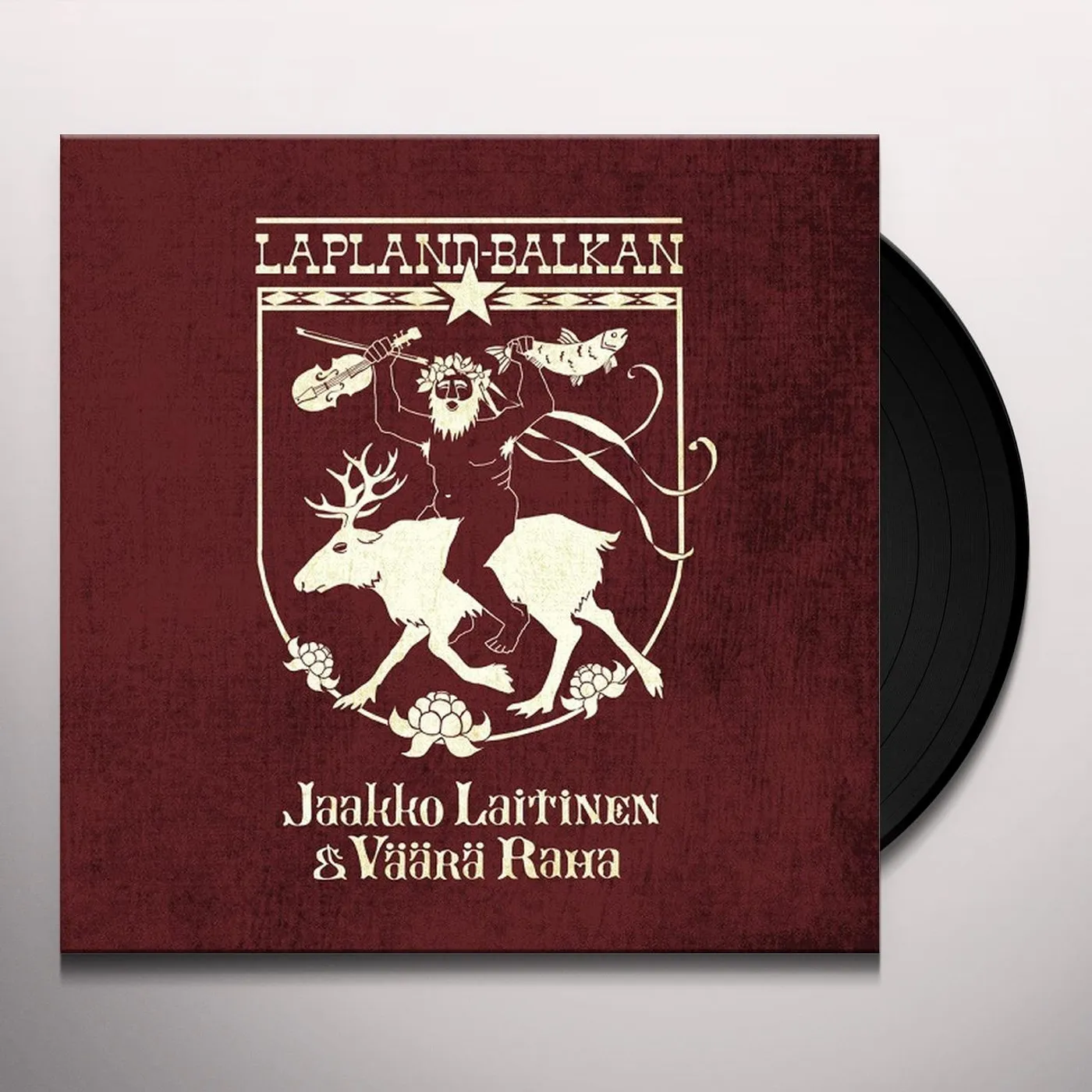 Jaakko Laitinen & Väärä Raha Lapland-Balkan Vinyl Record