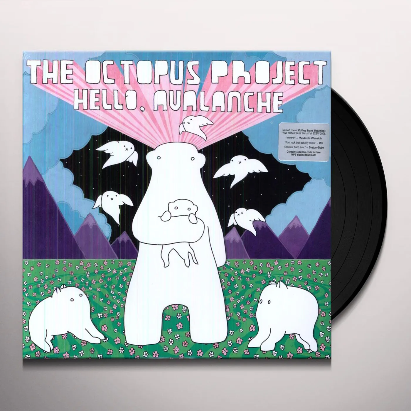 The Octopus Project HELLO AVALANCHE Vinyl Record