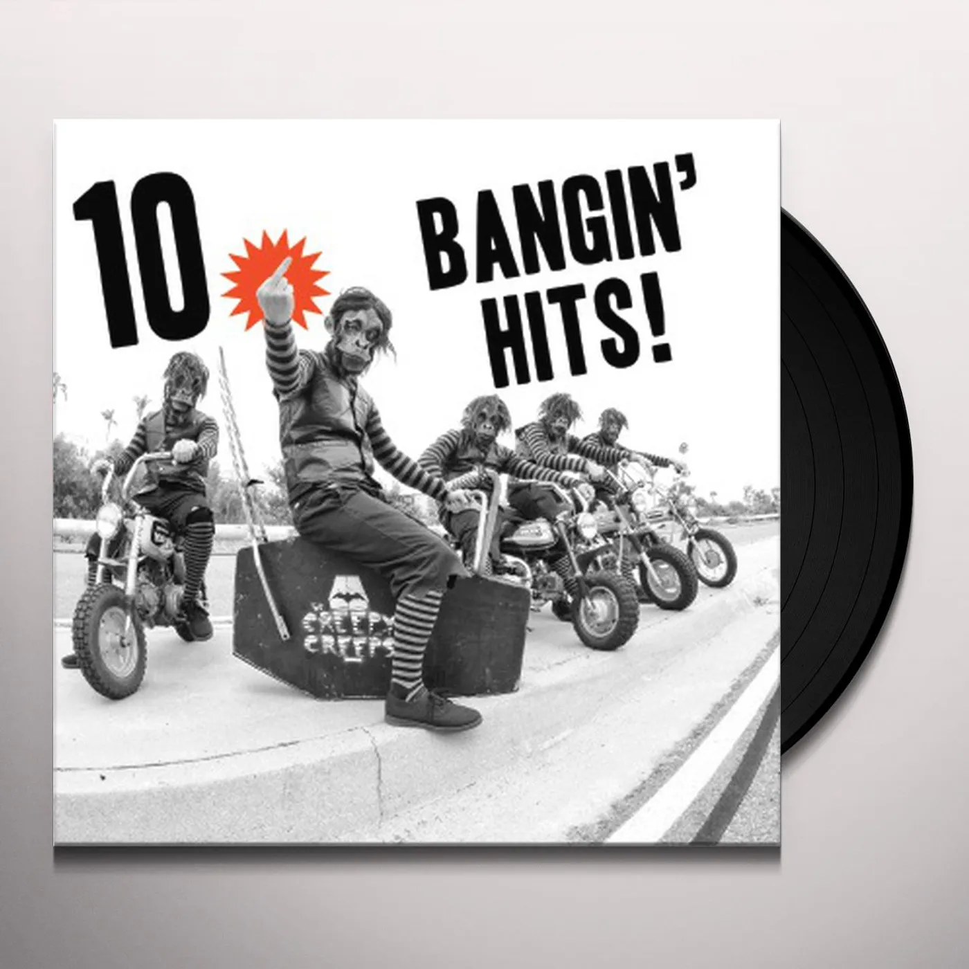 The Creepy Creeps 10 Bangin' Hits Vinyl Record