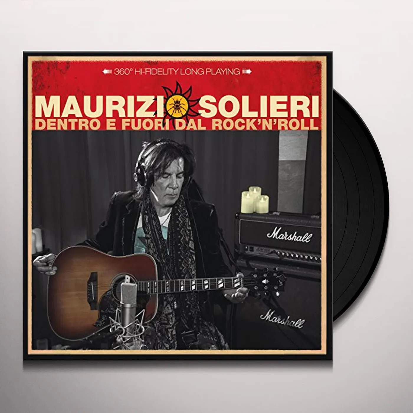 Maurizio Solieri DENTRO E FUORI DAL ROCK N ROLL Vinyl Record