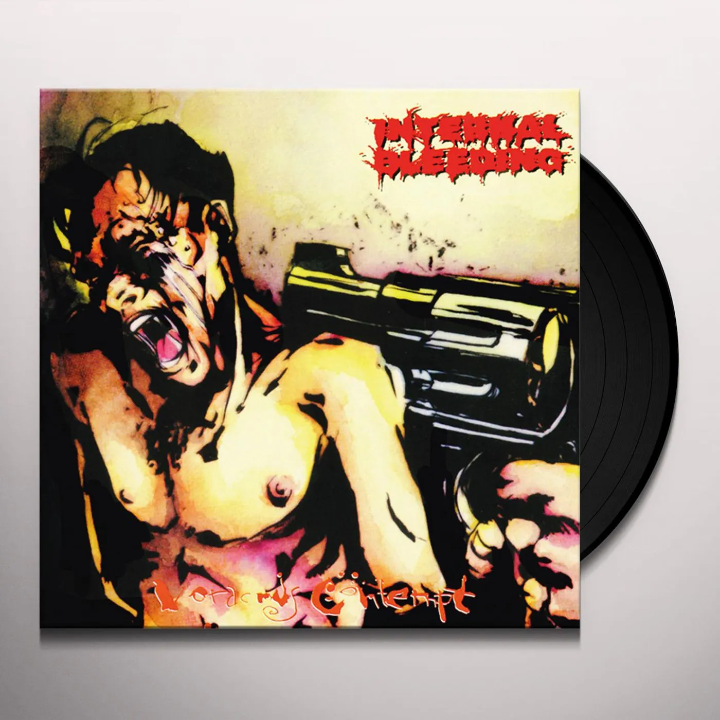 Internal Bleeding VORACIOUS CONTEMPT Vinyl Record