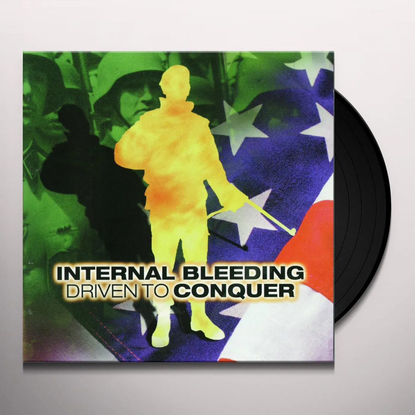 Internal Bleeding DRIVEN TO CONQUER Vinyl Record