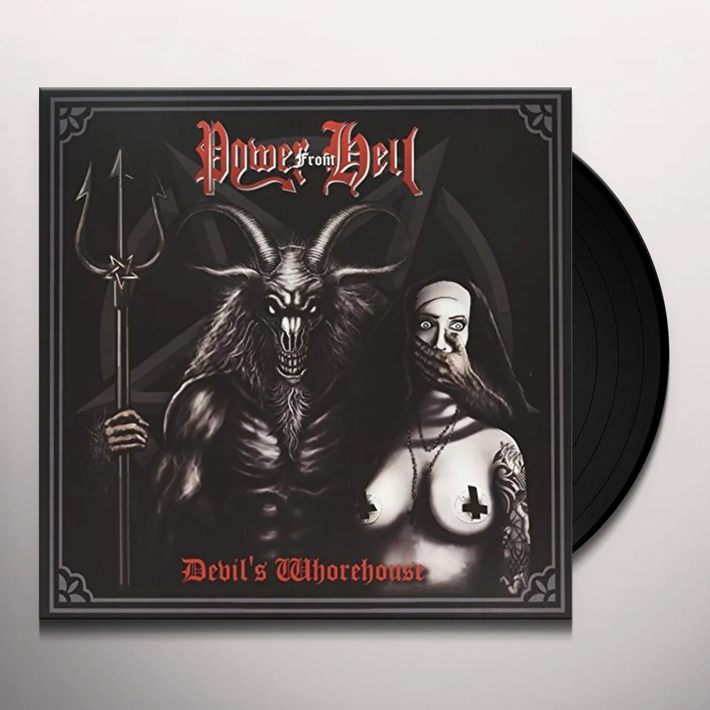 Power From Hell Devil's Whorehouse Vinyl Record