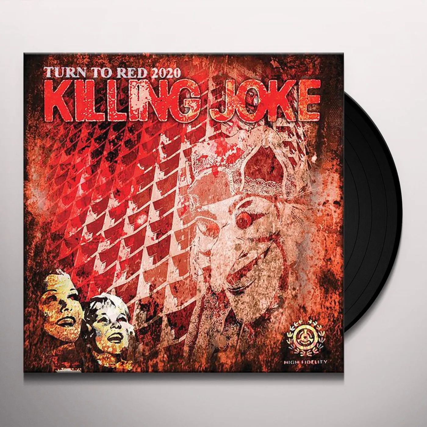 Killing Joke Turn To Red Vinyl Record