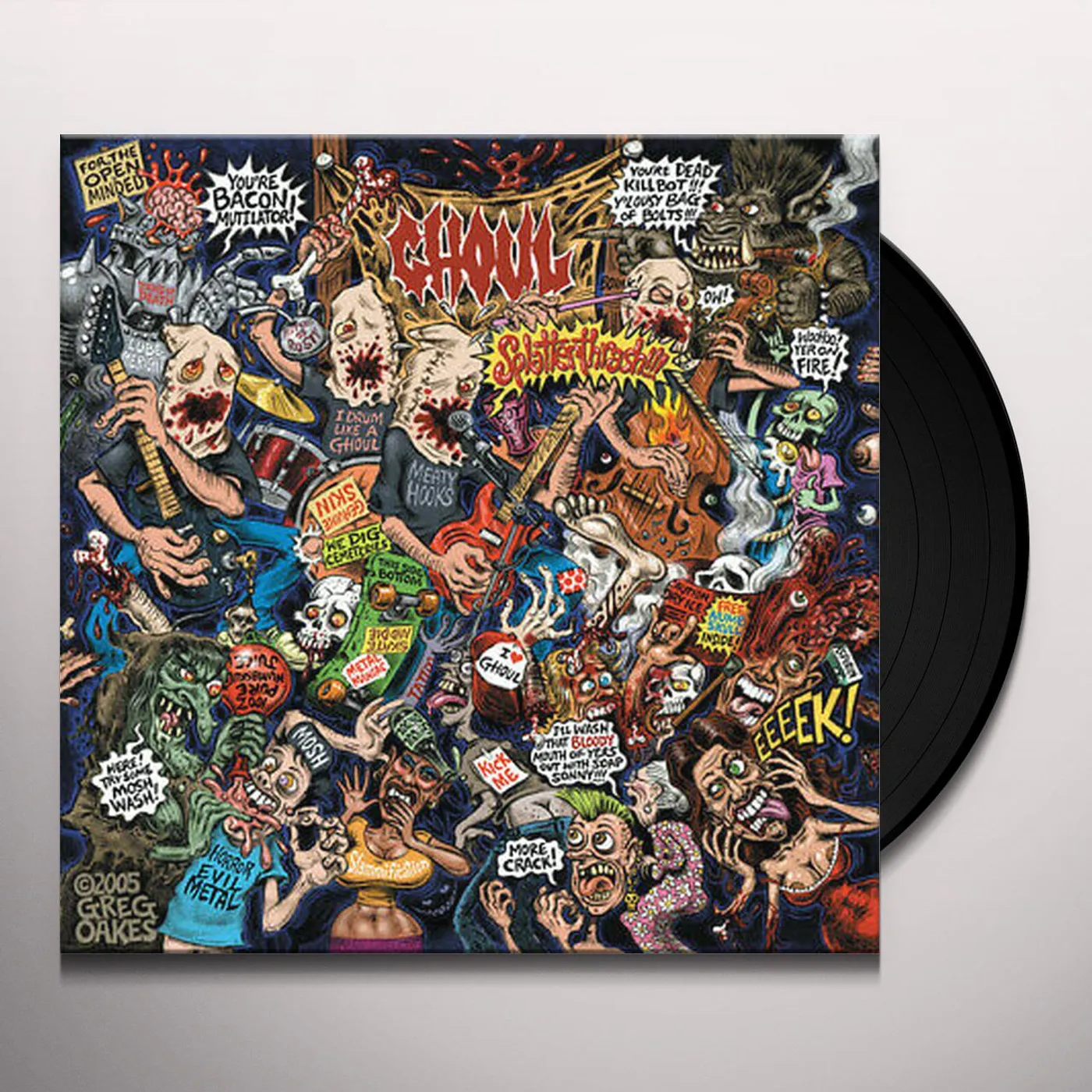 Ghoul Splatterthrash Vinyl Record