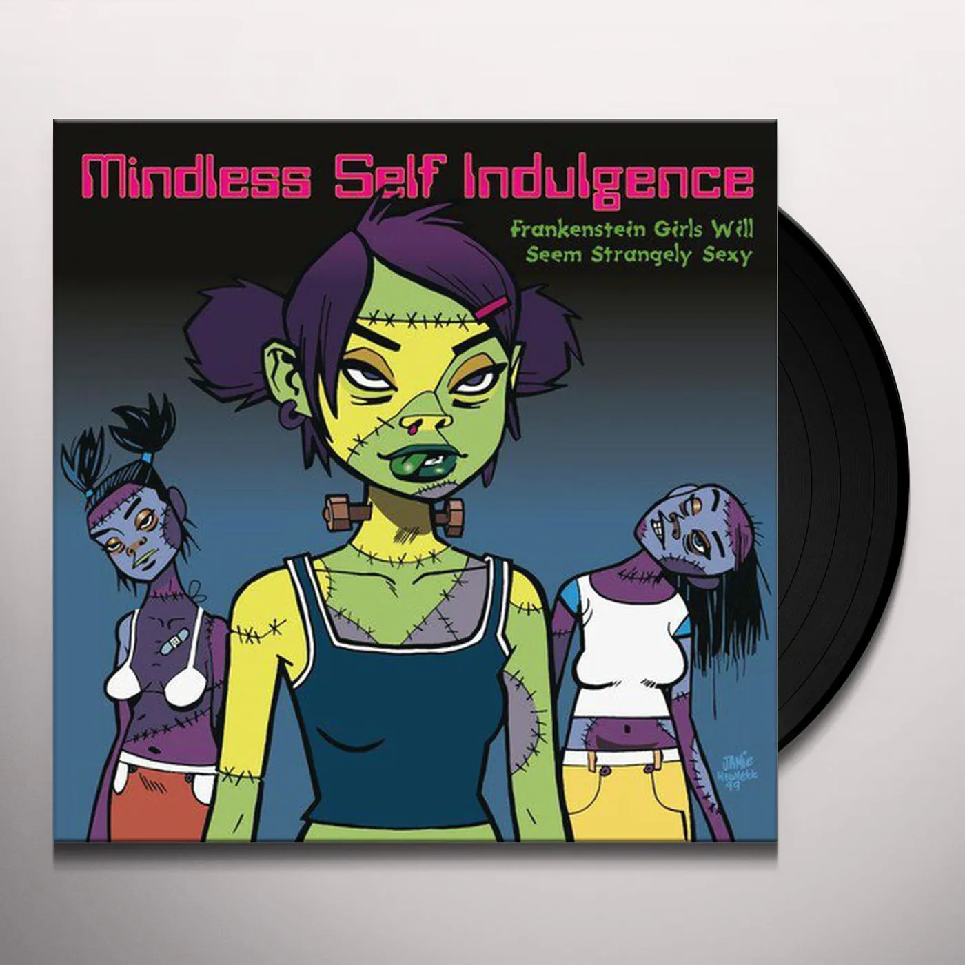 Mindless Self Indulgence FRANKENSTEIN GIRLS WILL SEEM STRANGELY SEXY Vinyl Record - Colored Vinyl