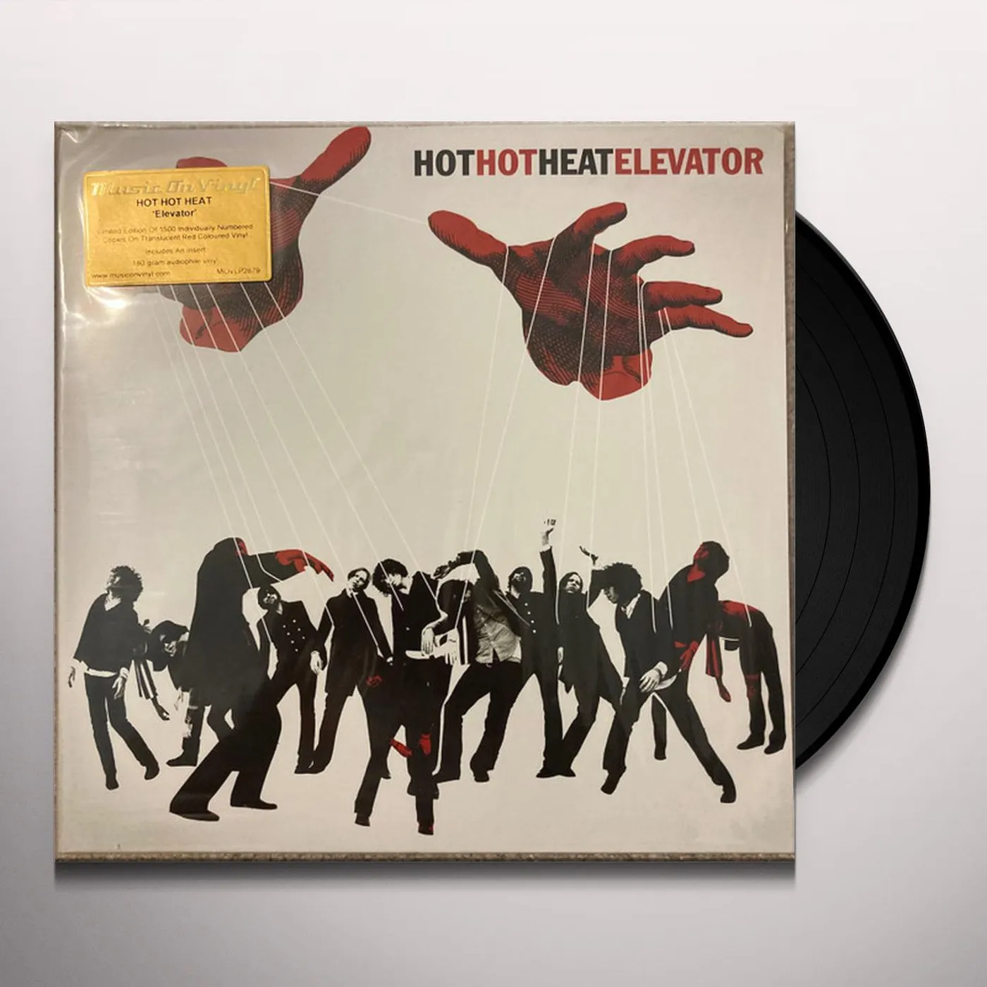 Hot Hot Heat ELEVATOR (LIMITED/TRANSPARENT RED VINYL/180G/INSERT/GATEFOLD/NUMBERED/IMPORT) Vinyl Record